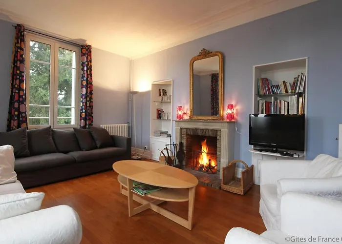 Maison De Maitre 19eme Siecle Avec Grand Parc Et 5 Chambres, Inclus, A - Fr-1-497-57 *