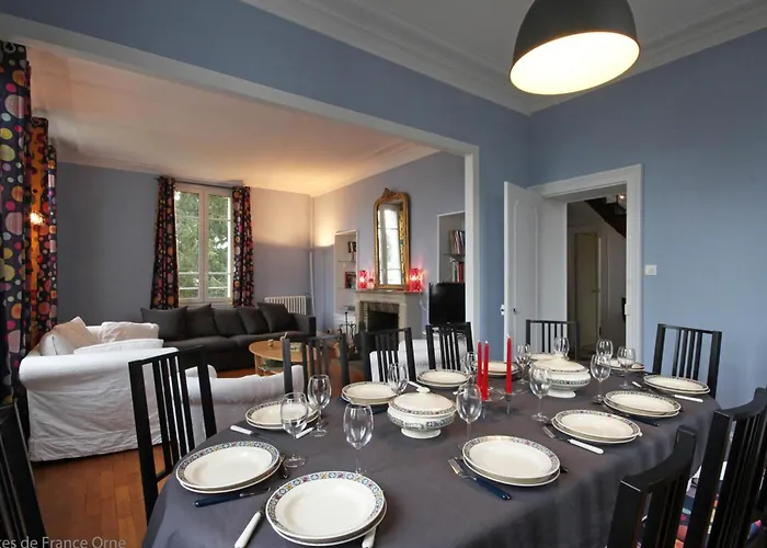 Maison De Maitre 19eme Siecle Avec Grand Parc Et 5 Chambres, Inclus, A - Fr-1-497-57 * L'Aigle